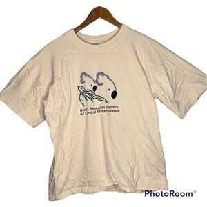 Vintage Single Stitch Koala Research Central Queensland T-shirt